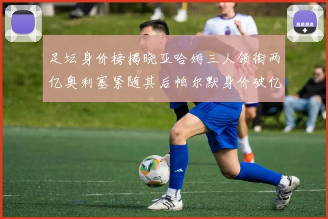 足坛身价榜揭晓亚哈姆三人领衔两亿奥利塞紧随其后帕尔默身价破亿