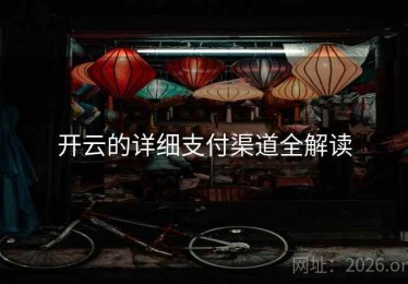 开云的详细支付渠道全解读