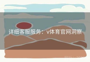 详细客服服务：v体育官网洞察