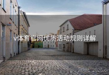 v体育官网优质活动规则详解