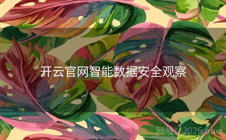 开云官网智能数据安全观察