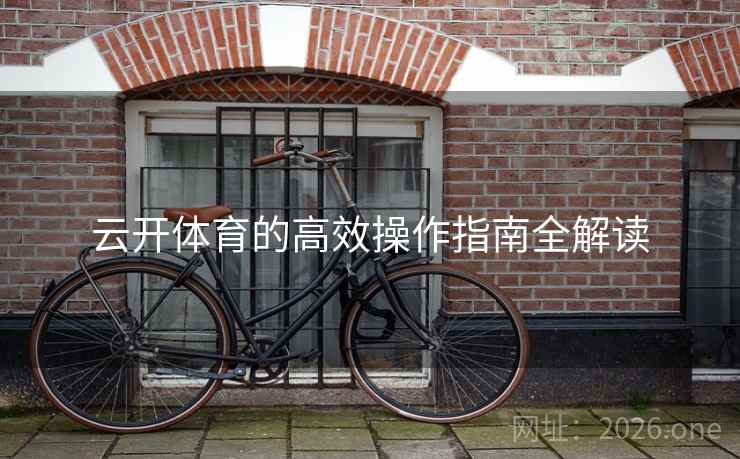 云开体育的高效操作指南全解读