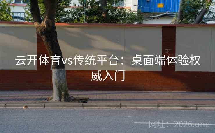 云开体育vs传统平台：桌面端体验权威入门