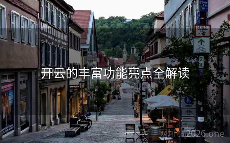 开云的丰富功能亮点全解读