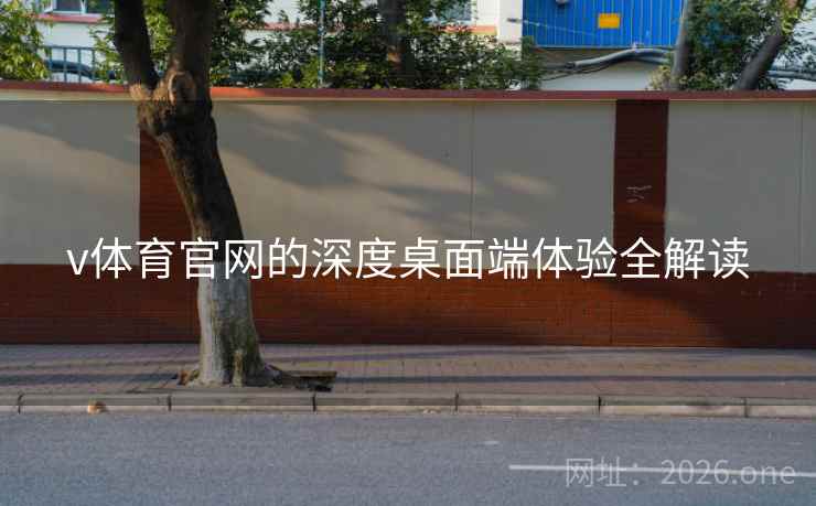 v体育官网的深度桌面端体验全解读